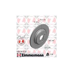 Тормозной диск ZIMMERMANN 400.3613.20 Фото