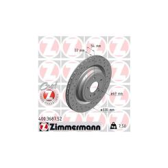 Тормозной диск ZIMMERMANN 400.3687.52 Фото