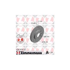 Тормозной диск ZIMMERMANN 430.1454.52 Фото