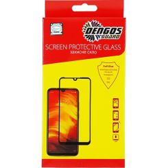 Стекло защитное Dengos Full Glue Samsung M12 (black) Фото