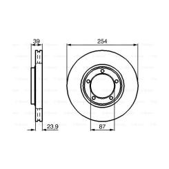 Тормозной диск Bosch 0 986 478 714 Фото