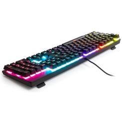 Клавиатура Vinga KBGM-100 LED Blue Switch USB Black Фото 3