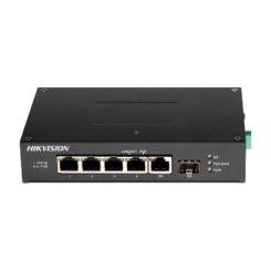 Коммутатор сетевой Hikvision DS-3T0506HP-E/HS Фото 1