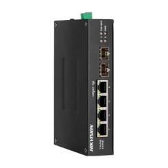 Коммутатор сетевой Hikvision DS-3T0506HP-E/HS Фото 2