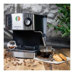 Рожковая кофеварка эспрессо Grunhelm GEC15 Фото 11