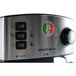 Рожковая кофеварка эспрессо Grunhelm GEC15 Фото 8