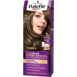 Краска для волос Palette 7-1 Холодний середньо-русявий 110 мл Фото