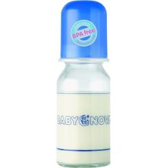 Бутылочка для кормления Baby-Nova стеклянная 125 мл Фото
