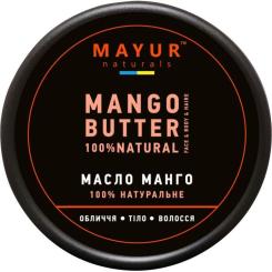 Масло для тела Mayur Манго натуральное 50 г Фото