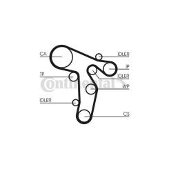 Ремень ГРМ CONTITECH CT1139 Фото 1
