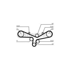 Ремень ГРМ CONTITECH CT920 Фото 3