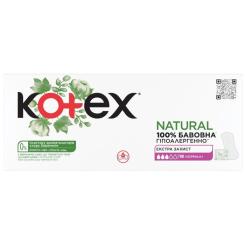 Ежедневные прокладки Kotex Natural Normal+ 18 шт. Фото 1