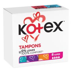 Тампоны Kotex Super 8 шт. Фото 1