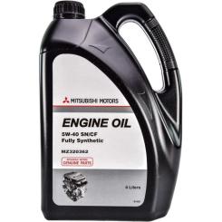 Моторное масло Mitsubishi Engine 5w-40 4л Фото