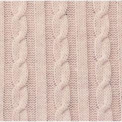 Плед Прованс Soft косы Пудра 220х240 см Фото 2