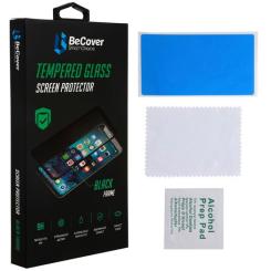 Стекло защитное BeCover Tecno Pop 5 Black Фото 1