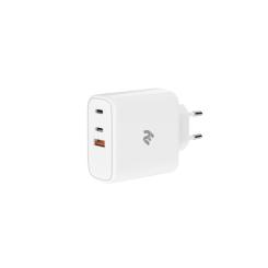 Зарядное устройство 2E USB-C Wall Charger GaN 65W, white Фото