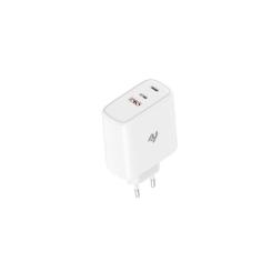 Зарядное устройство 2E USB-C Wall Charger GaN 65W, white Фото 1