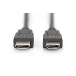 Кабель мультимедийный Digitus HDMI M to HDMI M 3.0m UHD 4K Фото 1