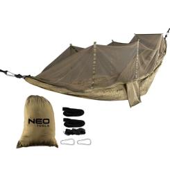 Гамак Neo Tools с москитной сеткой 330х140 см Зеленый Фото