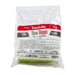 Трос буксировочный CarLife 3 т 4 м Фото 1