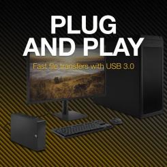 Внешний жесткий диск Seagate 3.5" 10TB Expansion Desktop Фото 8