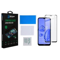 Стекло защитное BeCover Nokia 1.4 Black Фото 1
