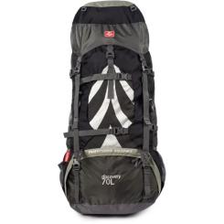 Рюкзак туристический Naturehike NH70B070-B 70+5 л Black/Grey Фото 2