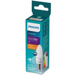 Лампочка Philips ESSLEDCandle 6W 620lm E27 827 B35NDFRRCA Фото 1