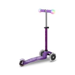 Самокат Micro Mini Deluxe Magic Purple LED Фото 2
