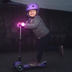 Самокат Micro Mini Deluxe Magic Purple LED Фото 7