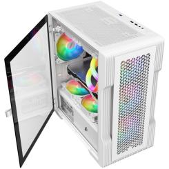 Корпус для ПК 1stPlayer T3-4F1-W-WH Фото 3
