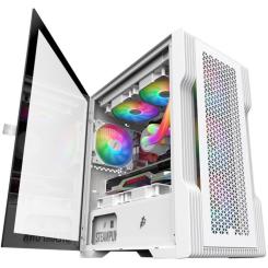 Корпус для ПК 1stPlayer T3-4F1-W-WH Фото 4