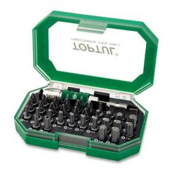 Набор бит Toptul и насадок 1/4" 35ед. Фото