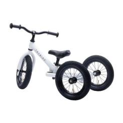 Беговел Trybike триколісний балансуючий білий Фото 1