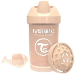 Поильник-непроливайка Twistshake 300 мл 78277 бежевая Фото 1