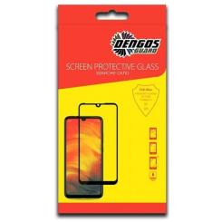 Стекло защитное Dengos Full Glue Realme C11 2021 (black) Фото
