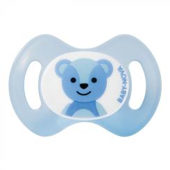 Пустышка Baby-Nova Teddy 0-2 міс., блакитна Фото