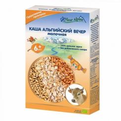 Детская каша Fleur Alpine молочная альпийский вечер 200 г Фото
