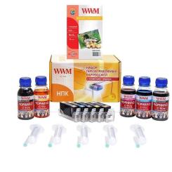 Комплект перезаправляемых картриджей WWM CANON IP3600/4600/MP540 chip Фото