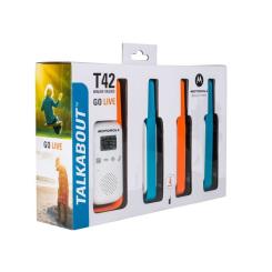 Портативная рация Motorola TALKABOUT T42 Quad Pack Фото 3