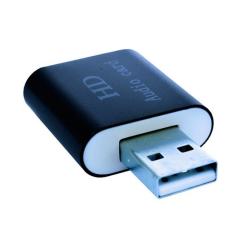 Звуковая плата Dynamode USB-SOUND7-ALU black Фото 2