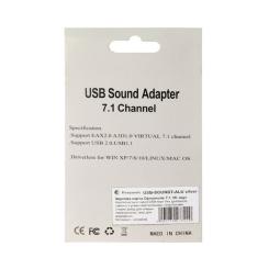 Звуковая плата Dynamode USB-SOUND7-ALU black Фото 5