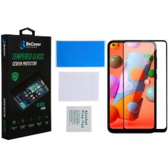 Стекло защитное BeCover Samsung Galaxy A21s SM-A217 Black Фото 1