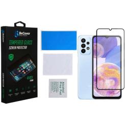 Стекло защитное BeCover Samsung Galaxy A23 SM-A235 Black Фото 1