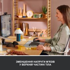 Мышка Logitech Lift Vertical Ergonomic Wireless/Bluetooth Graphit Фото 3