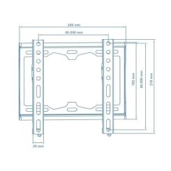 Кронштейн Walfix TV-10B Фото 1