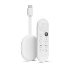 Медиаплеер Google Chromecast 4K with Google TV (Snow) Фото 1
