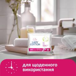Ватные палочки Lady Cotton в поліетиленовому пакеті 300 шт. Фото 3
