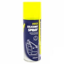 Смазка автомобильная Mannol Silicone Spray Antistatisch 0,2л Фото